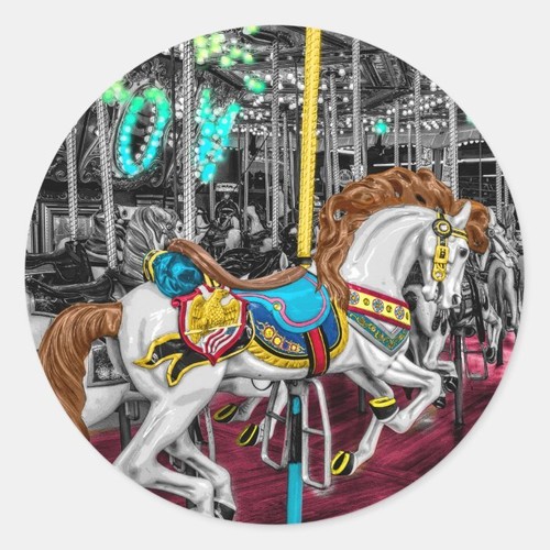 Giostra cavallo carnevale - cavallo,