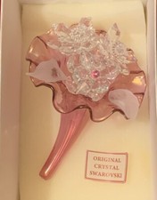 Bomboniera Cristallo Swarovski Cornucopia 13x10 Cm