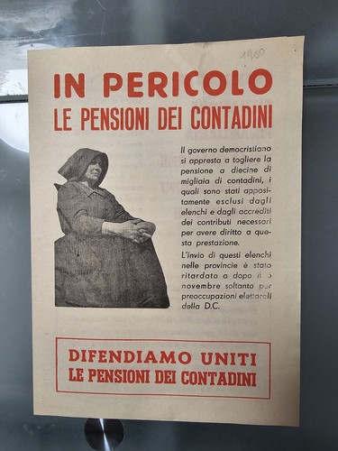 Dépliant pensioni contadini - dépliant,