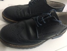 Scarpe da Uomo Classiche in eco Pelle Derby Eleganti Francesine Blu 41