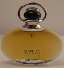 VALENTINO Vendetta pour Homme 50ml after shave splash - VINTAGE made in france