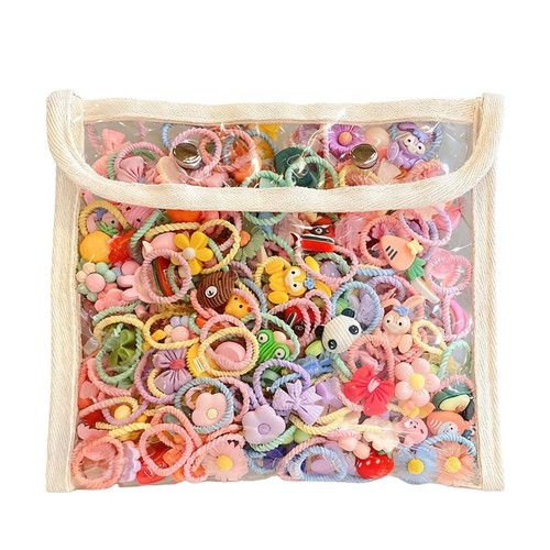 100 pezzi elastici - pezzi, capelli