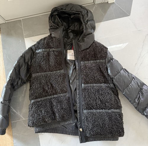 Piumino moncler bambino - piumino, grigio