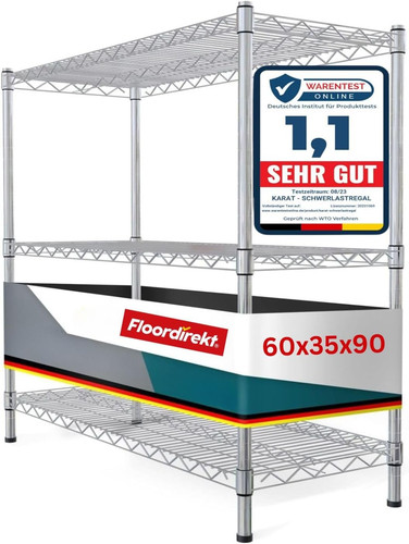 Scaffale con ripiani - a, griglia