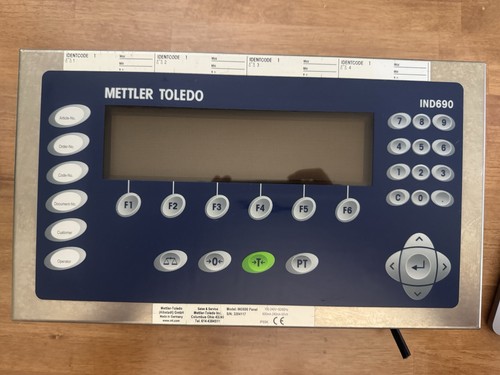 Mettler toledo ind690 - mettler,
