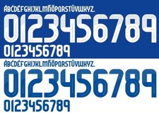 Set nome e numero per Italia Euro 2024 kit casa/fuori casa nazionale calcio calcio