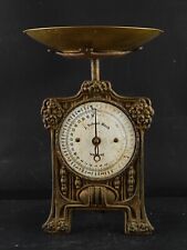 ANTICA RARA BILANCIA CUCINA DANESE ART NOUVAU FINE 800 COUNTRY CHIC COLLECTION