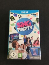 SING PARTY CON MICROFONO NINTENDO WII U WIIU MULTI ITA NUOVO!!