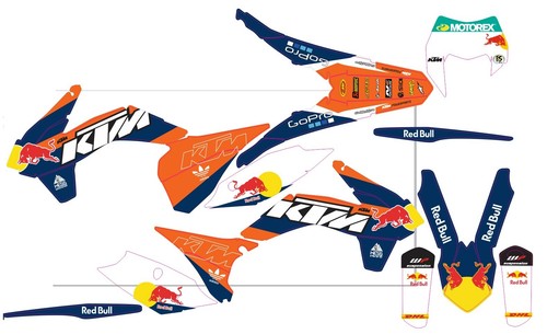 Kit adesivi ktm - kit,