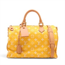 Louis Vuitton Monogram Speedy P9 Bandoulière 40 M24419 Giallo C'era un RFID