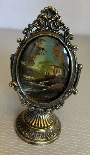 Quadro olio miniatura - , vintage