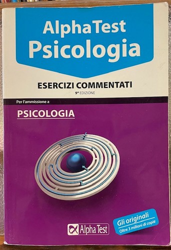 Alpha test psicologia - test.,