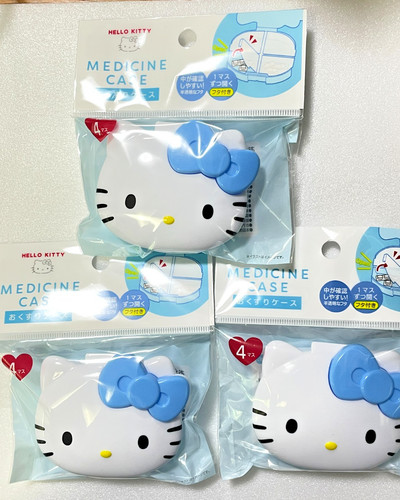 Hello kitty medicine case - kitty,