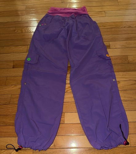 Pantaloni cargo zumba viola - pantaloni,