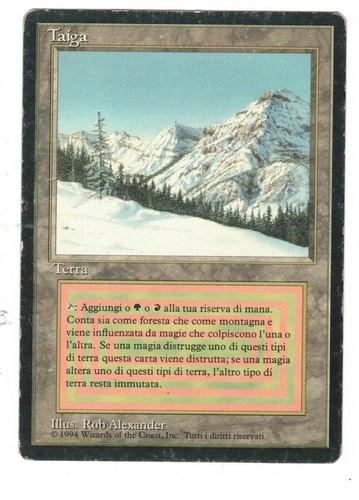 Mtg magic the - mtg, taiga