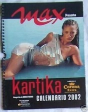 Calendario da Collezione KARTIKA - MAX 2002