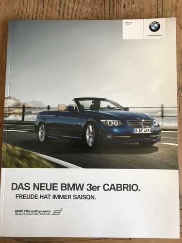 Brochure depliant bmw - bmw, e93
