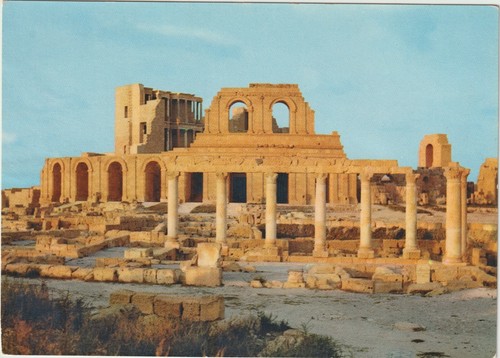 Sabratha teatro - sabratha,