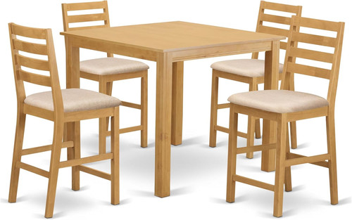 Set pub altezza - , rovere