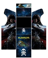 Stickers borne arcade mame - borne, ou