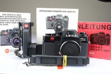 Leica R3 Mot Electronic Reflex Auto & Manual + Motor Winder Made in Leitz 1980s