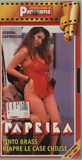 PAPRIKA VHS made in ITALY  Debora Caprioglio TINTO BRASS abbinam.editoriale