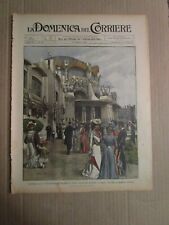 # DOMENICA DEL CORRIERE N 19/ 1902 ESPOSIZIONE TORINO/ MONUMENTO PRINCIPE AMEDEO