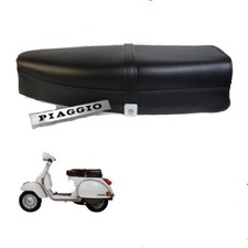 SELLA NERA PIAGGIO VESPA PX 125-150-200 PRIMA SERIE(1977-1983)100% MADE IN ITALY