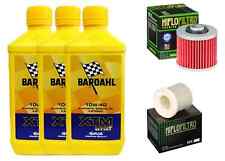 KIT/TAGLIANDO YAMAHA XV 535 VIRAGO S 3L BARDAHL XTM SYNT 10W40 FILTRI OLIO ARIA