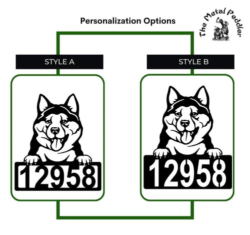 Insegna indirizzo akita - indirizzo,