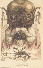 CARTOLINA  RIPRODUZIONE DA ORIGINALE IMPERO DELLA MORTE A. MARTINI NON VIAGGIATA