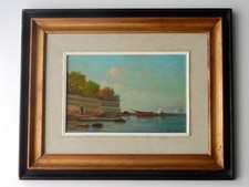 FREDUCCI Giovanni - olio su tavola - firmato 