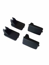 Jeep Cherokee XJ 1984-2001 set pulsanti portapacchi nero 4 pezzi.