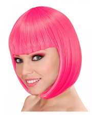 Parrucca Lou Lou Bob rosa