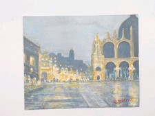 Dipinto olio originale 'SERATA