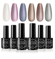 KIPOZI Set Smalto Gel Glitter