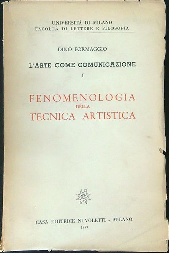 Fenomenologia della tecnica - della,