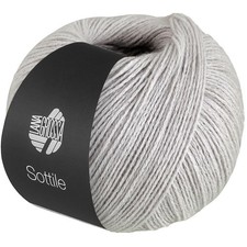 Lana Creativa! Lana Grossa - Sottile Fb. 25 grigio pastello 50 g