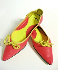 SCARPE BALLERINE ROSA A PUNTA DONNA LONDON N 39 USATE