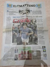 Giornale Il Mattino 26 Novembre 2020 Morte Di MARADONA. Usato In Condizioni Disc