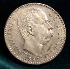 King Umberto I° 2 LIRE 1887