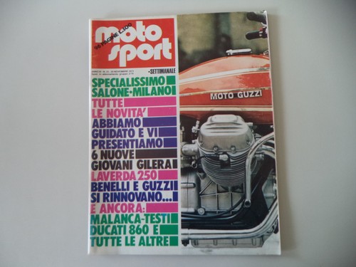 Motosport 1973 impressioni - motosport,