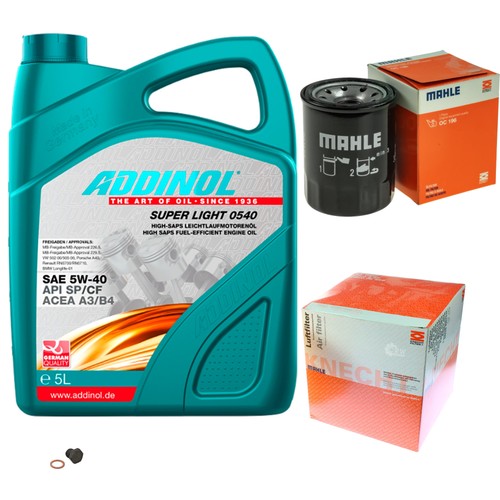 Mahle controllo set addinol - set, 5l