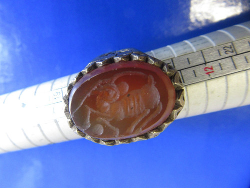 Antico anello romano corniola - antico,