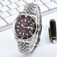 40mm parnis wine red - 40mm, dial