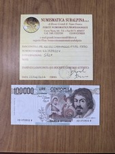 BANCONOTA LIRE 100000