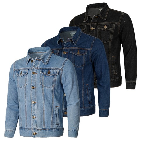 Giacca jeans uomo denim