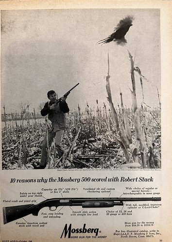 Pubblicità pistola mossberg - pistola,