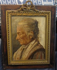 XIX secolo Ritratto di donna -