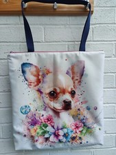 Borsa tote bag chihuahua cane